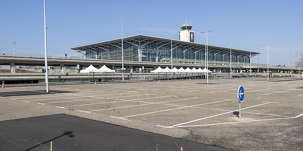 Jet Aviation baut Stellen am Euroairport ab: Bild vom 4. April.