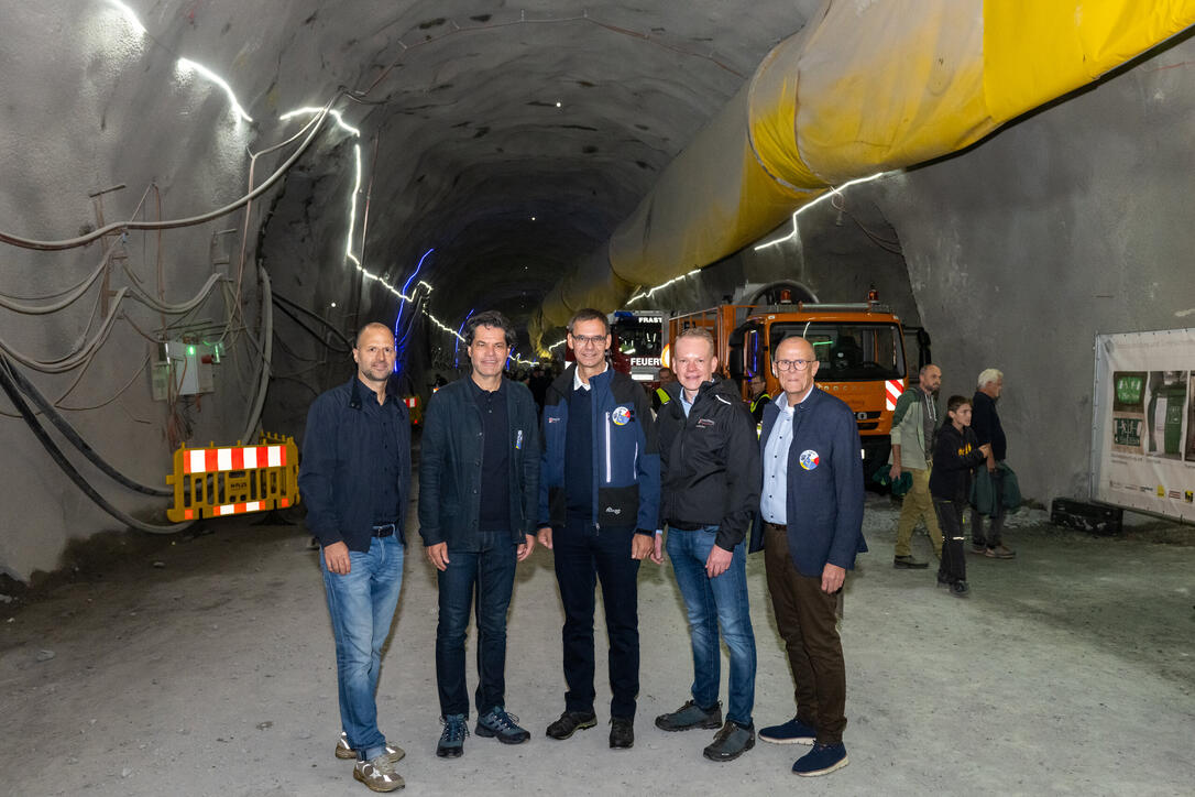Stadttunnel Feldkirch - Tag der offenen Baustelle