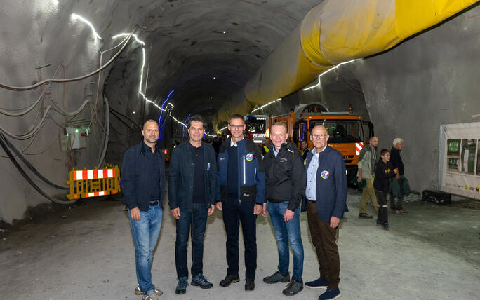 Stadttunnel Feldkirch - Tag der offenen Baustelle