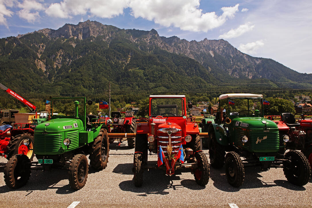Oldtimer Traktorentreffen in Schaan,