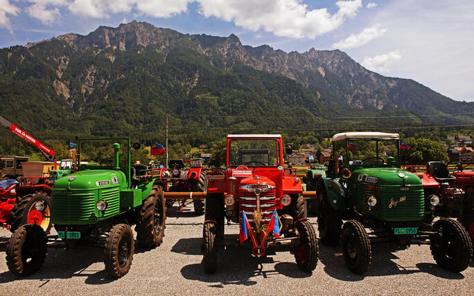 Oldtimer Traktorentreffen in Schaan,