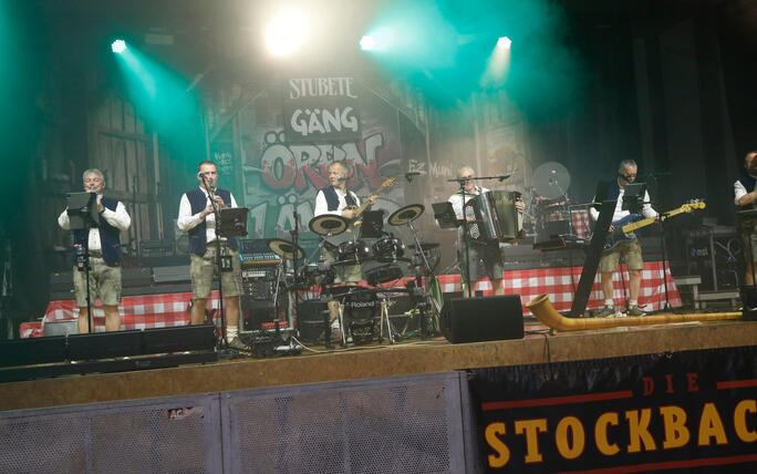 Fr&uuml;hlingsfest in Grabs, St. Gallen, Schweiz