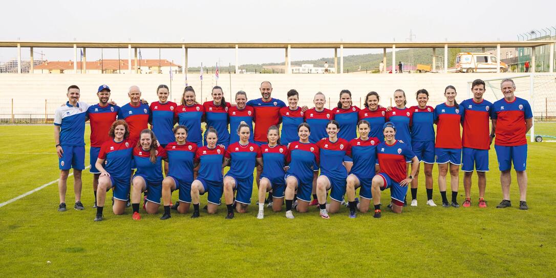 Frauen Nationalteam im Kosovo