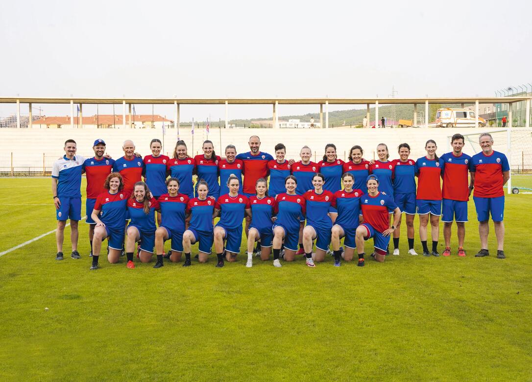 Frauen Nationalteam im Kosovo