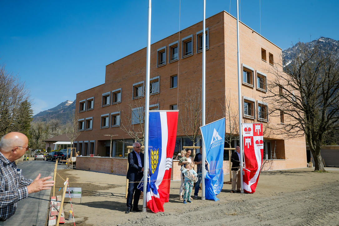 Liechtenstein Schaan Vaduz Neueroeffnung Jugendherberge
