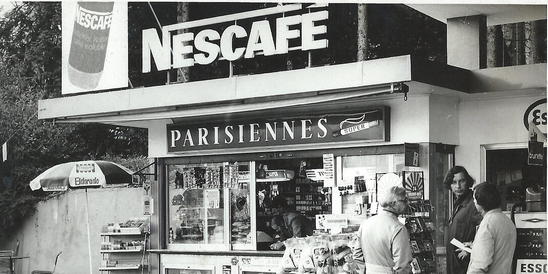 Tankstelle vorderer Schaanwald, anno 1971