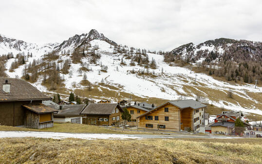 Schneemangel in Malbun