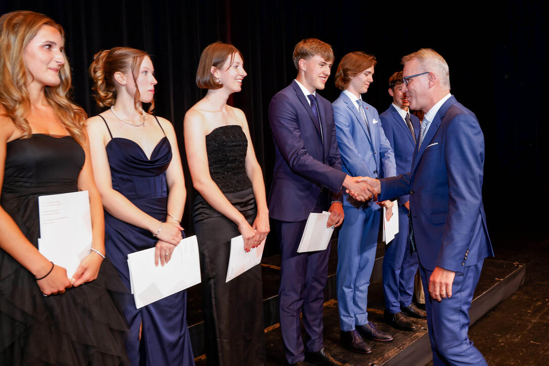 Liechtenstein Schaan Gymnasium Maturafeier 2025