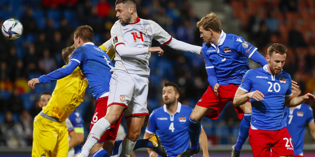 Liechtenstein Vaduz Fussball UEFA WM-Qualifikationsspiel Liechtenstein - Nordmazedonien