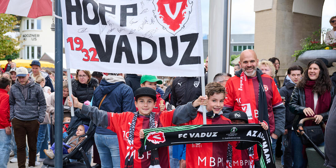 Meisterfeier FC Vaduz