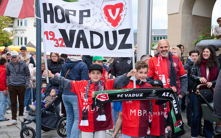 Meisterfeier FC Vaduz
