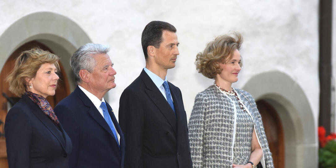 Besuch von Joachim Gauck, Bundespräsident der Bundesrepublik De