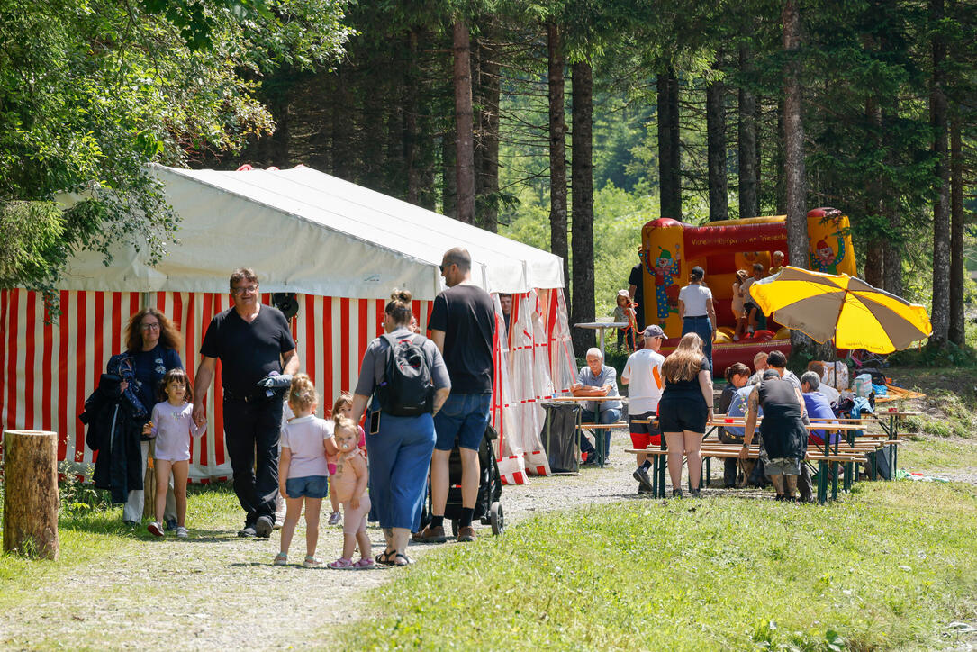 Stäger Grundfest beim Gänglisee in Steg, Triesenberg