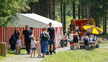 Stäger Grundfest beim Gänglisee in Steg, Triesenberg