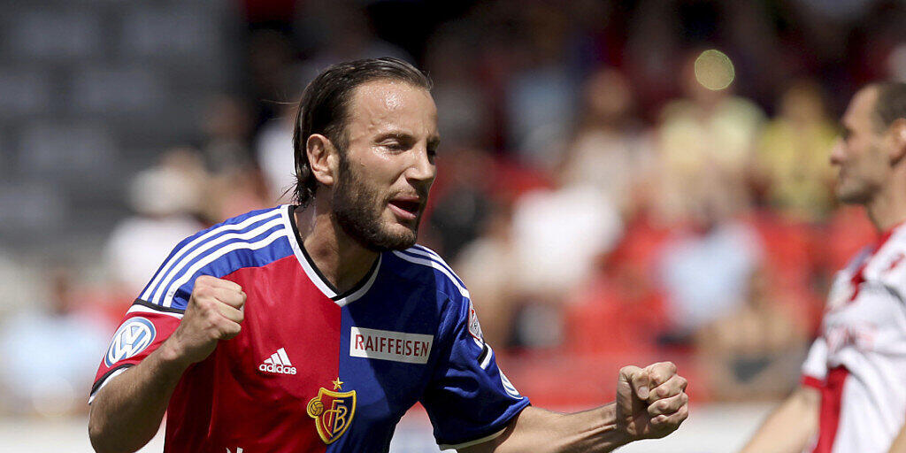 Shkelzen Gashi, hier im Dress des FC Basel, stürmt in Zukunft für den FC Aarau