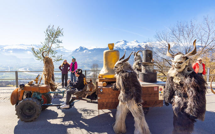 Fasnachtsumzug in Triesenberg (04.03.2025)