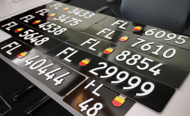 Medienorientierung - Online-Versteigerung der Kontrollschilder