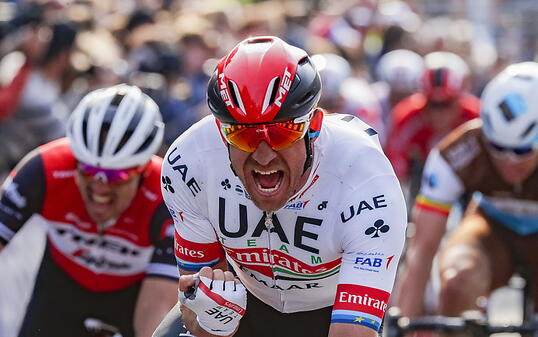 Alexander Kristoff lässt bei Gent - Wevelgem alle hinter sich