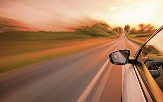 Driving on the road