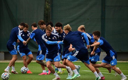 FL-Nati im Training in Baku