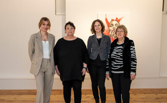 Vernissage &laquo;Kunst verbindet&raquo; mit Gerti Tkavc, Sabine Reginato, Claudia Marxer und Nathalie Manco, Schaan (26.03.2026)