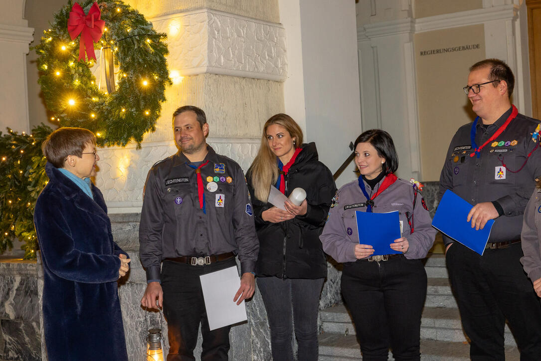Friedenslicht 2025 in Liechtenstein (17.12.2025)
