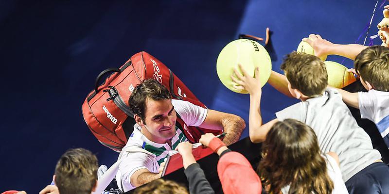 Roger Federer: Heiss begehrt bei den Fans, nicht nur bei den Turnieren Roger Federer: Heiss begehrt bei den Fans, nicht nur bei den Turnieren