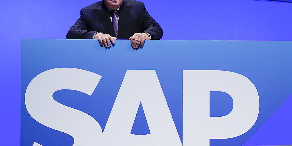 Der deutsche Softwareriese SAP kann auf ein starkes zweites Quartal zurückblicken - im Bild der SAP-Mitgründer und Vorstandsvorsitzende Hasso Plattner. (Archiv)