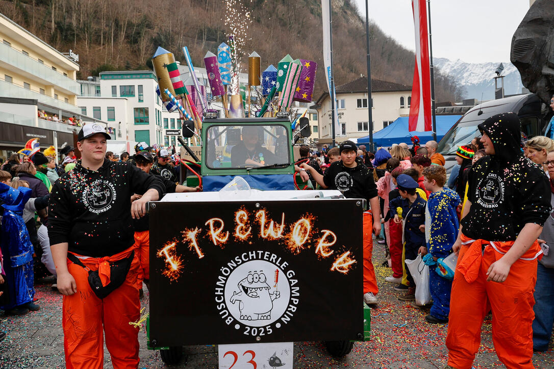 Fasnachtsumzug in Vaduz