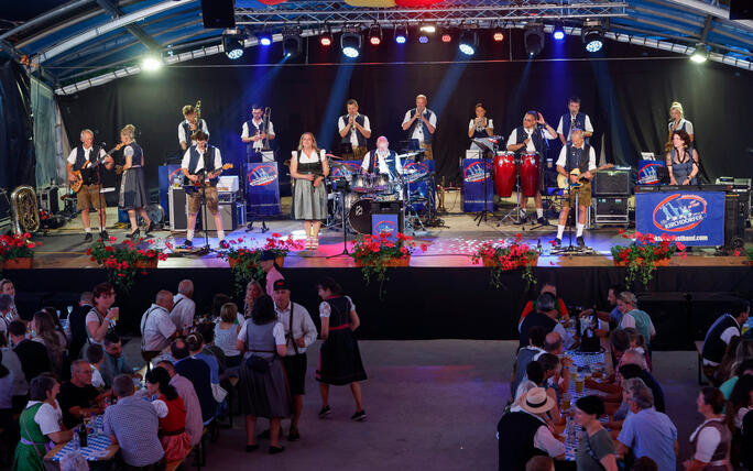 Auftakt zum 77. Verbandsmusikfest mit dem Bayerischen Abend in Vaduz