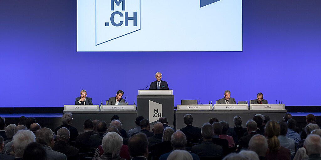 Die Führungsriege der MCH Group bei der ausserordentlichen Generalversammlung am 29. Januar 2020. (Symbolbild)