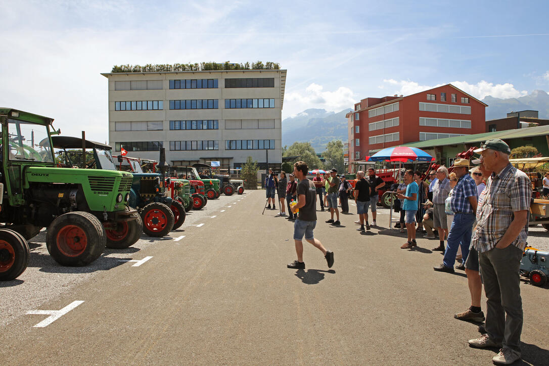 Oldtimer Traktorentreffen in Schaan,