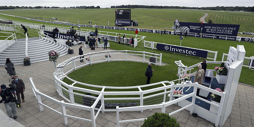 Das Epsom Derby fand unter Ausschluss der Öffentlichkeit statt Das Epsom Derby fand unter Ausschluss der Öffentlichkeit statt