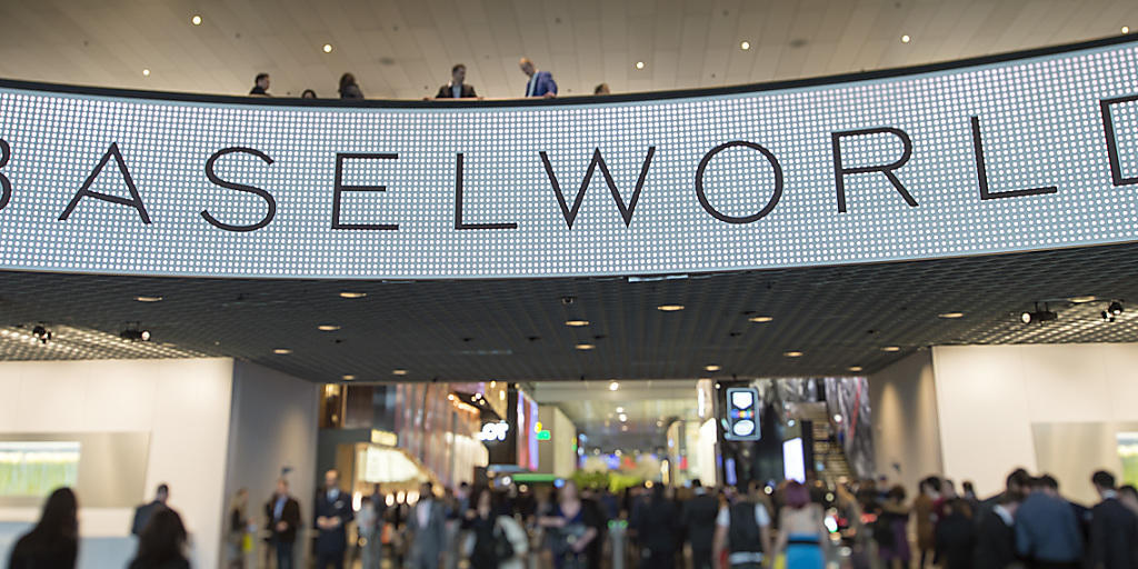 Die Uhrenmesse Baselworld öffnet am Donnerstag ihre Tore. (Archiv)