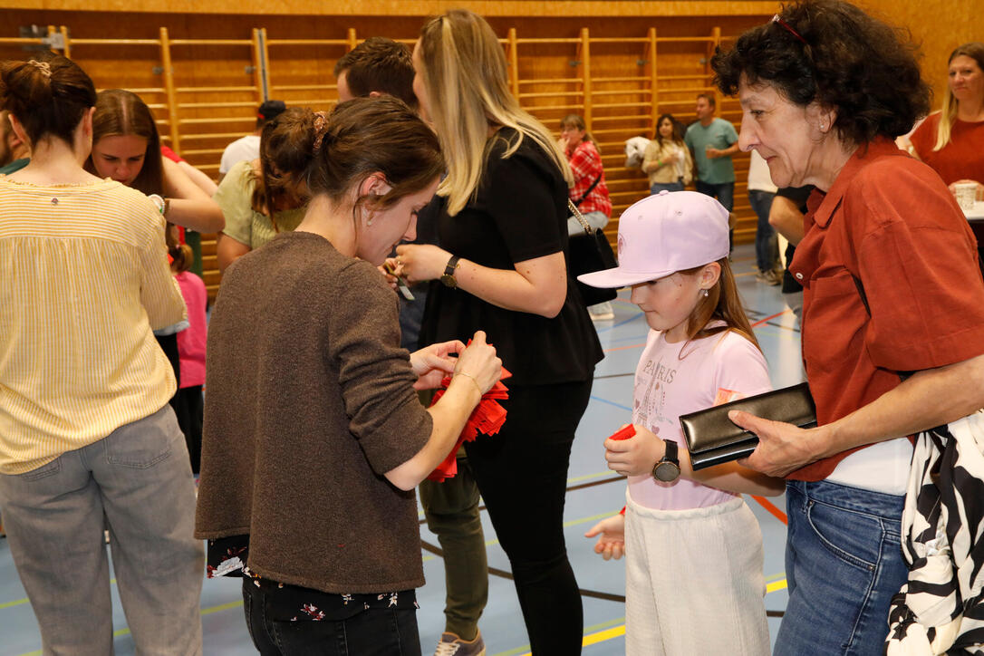 Fr&uuml;hlingsfest in Grabs, St. Gallen, Schweiz