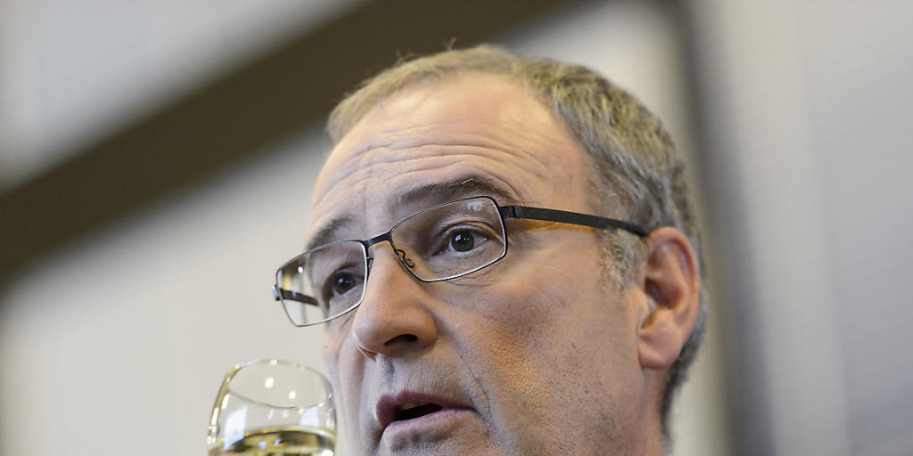 Guy Parmelin bei den Wahlen vom 18. Oktober in Lausanne (Archiv).