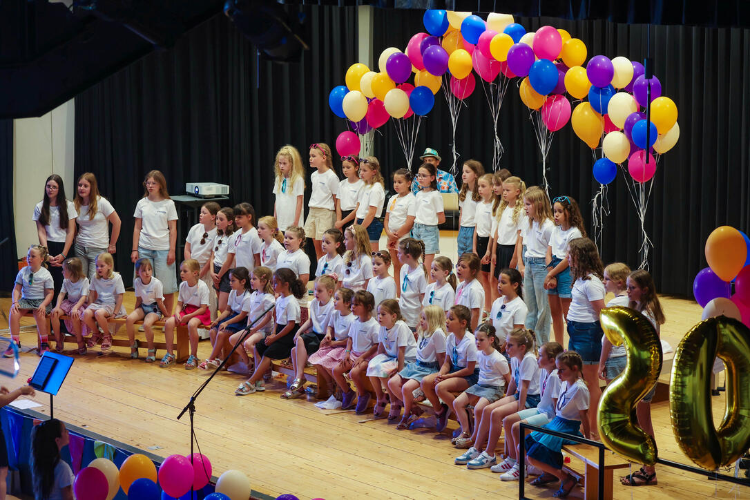 Liechtenstein Ruggell Feier 20. Jahre Singgruppe Ruggell