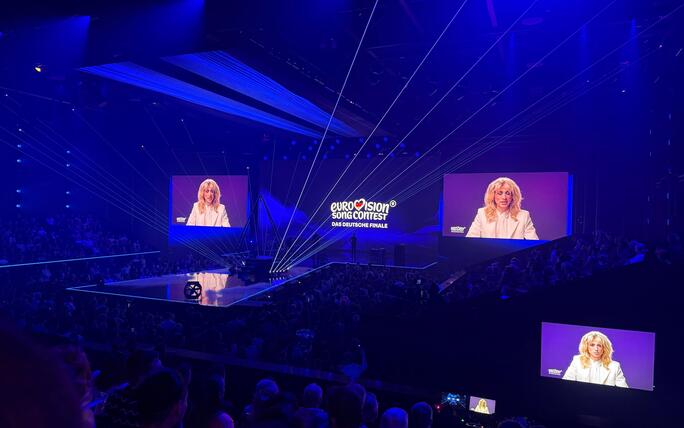 &nbsp;Vorentscheid des Eurovision Song Contest in Berlin