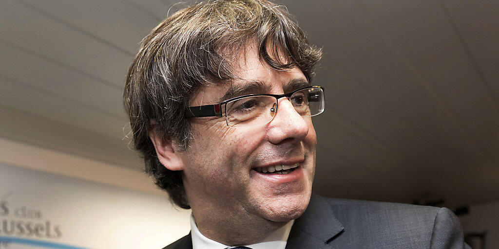 Nun ist es offiziell: Gegen den Ex-Regierungschef Kataloniens, Carles Puigdemont, ist ein europäischer Haftbefehl ausgestellt worden. (Archiv)