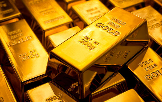 Gold ingots
