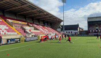 Abschlusstraining des FC Vaduz im Solitude Stadion