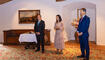 Eintragung in das Goldene Buch 2024 auf Schloss Vaduz (13.09.2024)
