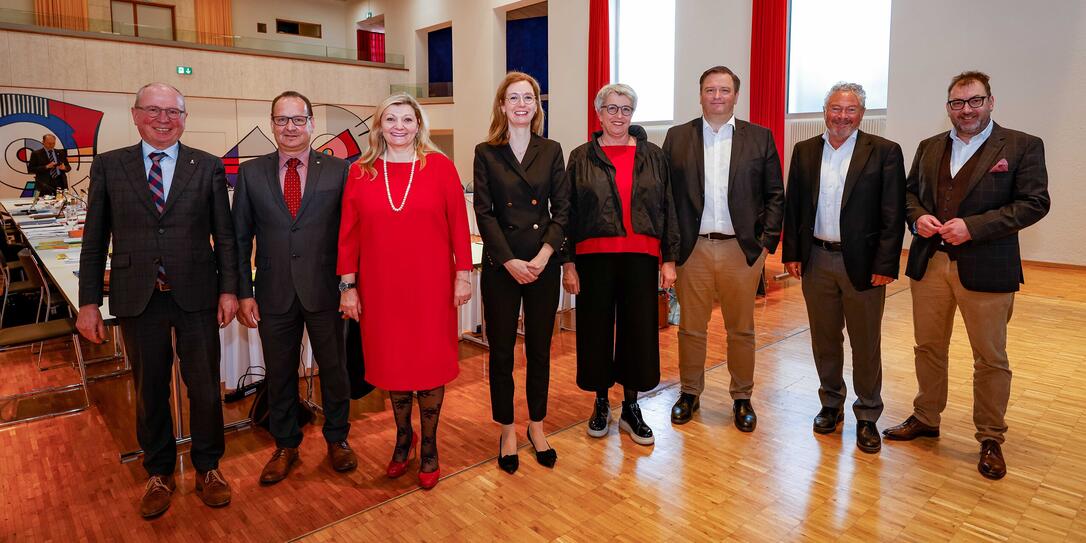 Liechtenstein Schaan Fruehjahrskonferenz der Ostschweizerischen Justiz- und Polizeidirektorinnen mit Vizeregierungschefin Sabine Monauni