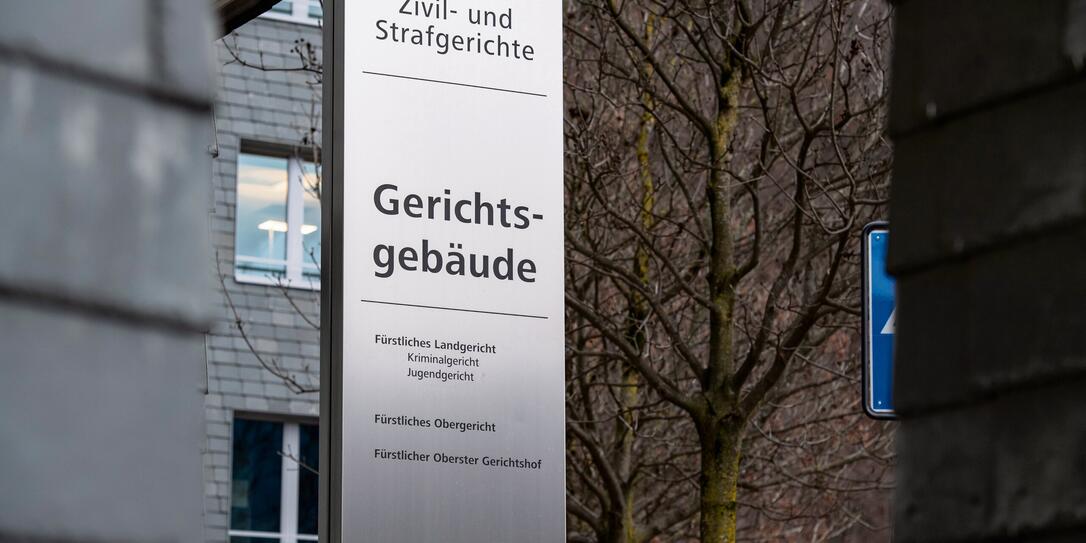 20230105 Symbolfoto - Zivil - und Strafgericht - Vaduz - Gericht - Spaniagasse 1 - Aussenansicht - 20230105 Symbolfoto - Zivil - und Strafgericht - Vaduz - Gericht - Spaniagasse 1 - Aussenansicht -