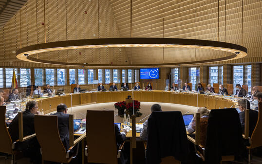 Liechtensteiner Landtag in Vaduz