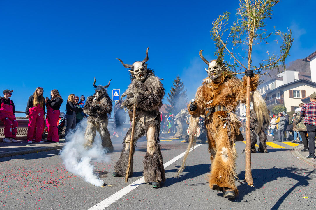 Fasnachtsumzug in Triesenberg (04.03.2025)