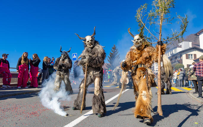 Fasnachtsumzug in Triesenberg (04.03.2025)
