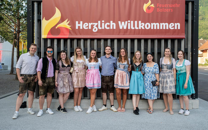 Kick-off Landesfeuerwehrtag mit "Füürwehrstadl" in Balzers