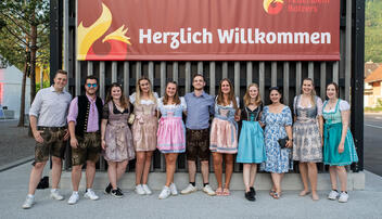 Kick-off Landesfeuerwehrtag mit "Füürwehrstadl", in Balzers