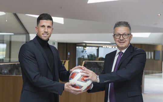 Sandro Wieser und Iwan Ackermann
